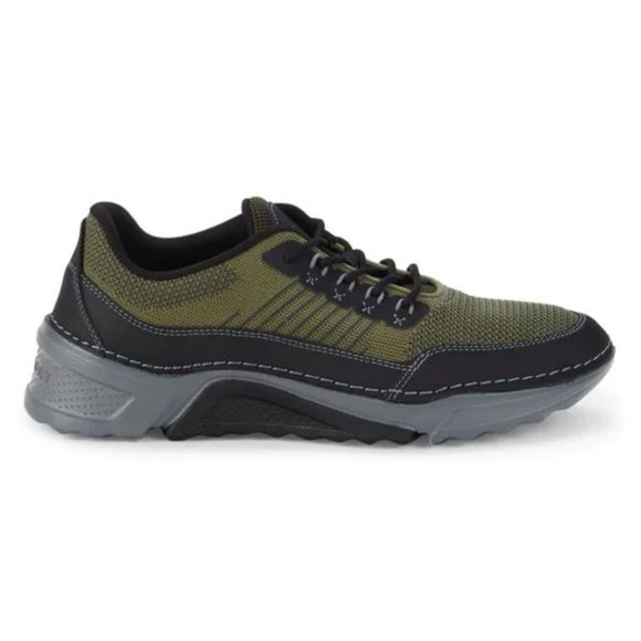 Rockport Men's Ubal Light Green, Black & Gray Sneakers - 11.5M - New in Box - Picture 7 of 9